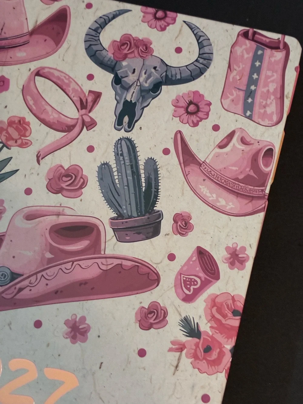 Western Cowgirl 17 month Planner